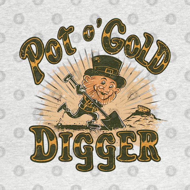 Put O' Gold Digger St Patrick's day by NomiCrafts